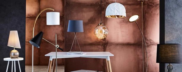 Various lamps and types of lighting for your bedroom.